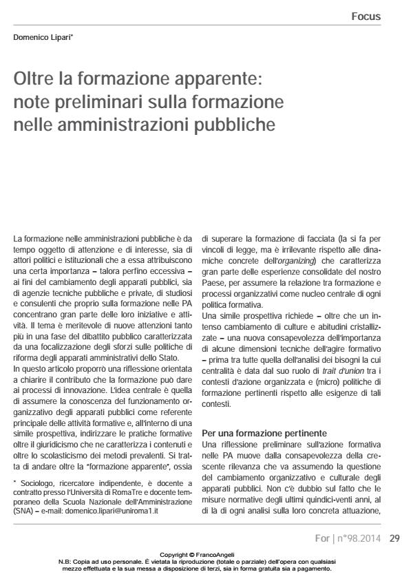 Anteprima articolo