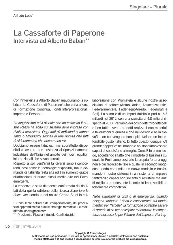 Anteprima articolo