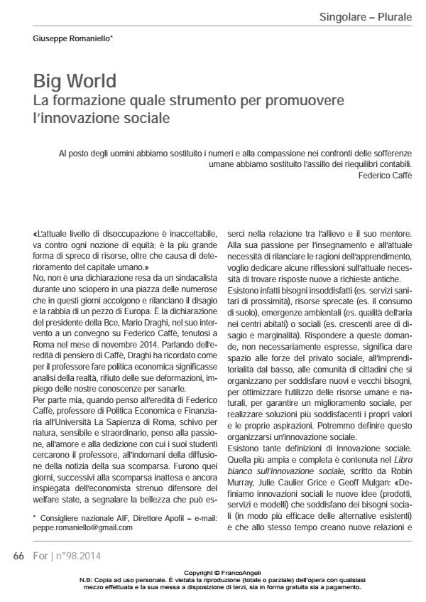 Anteprima articolo