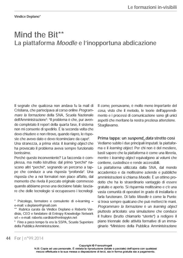 Anteprima articolo