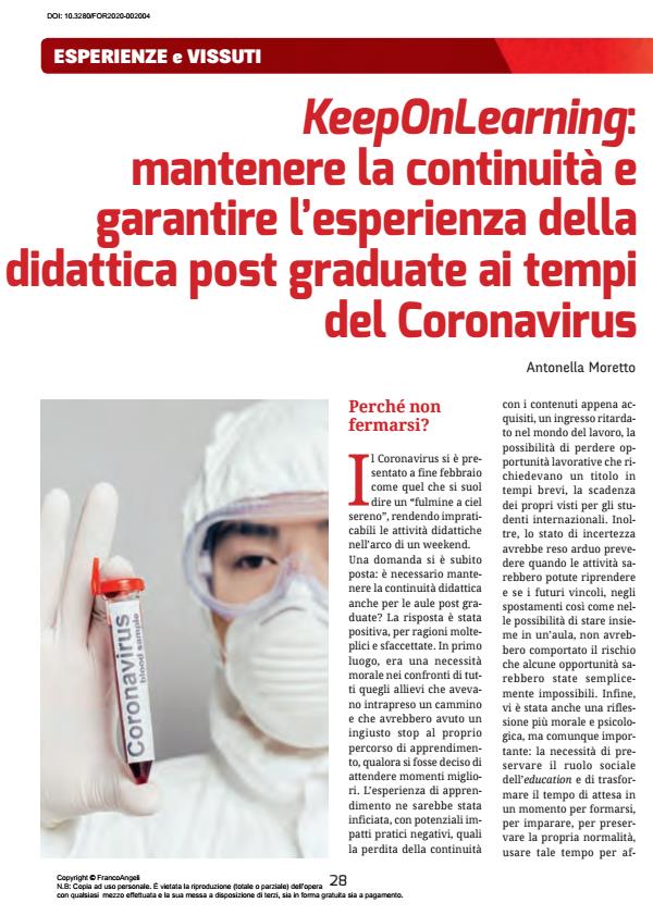 Anteprima articolo