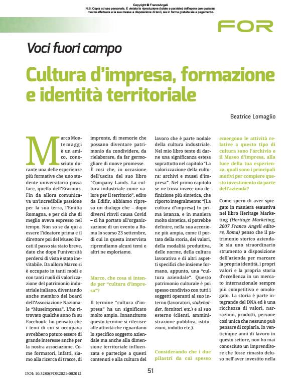 Anteprima articolo