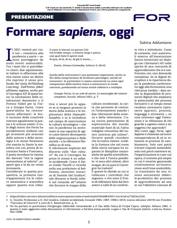 Anteprima articolo