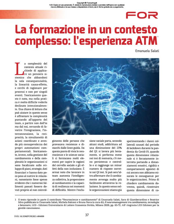 Anteprima articolo