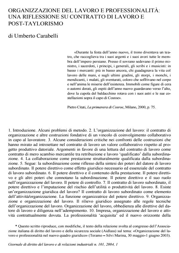 Anteprima articolo