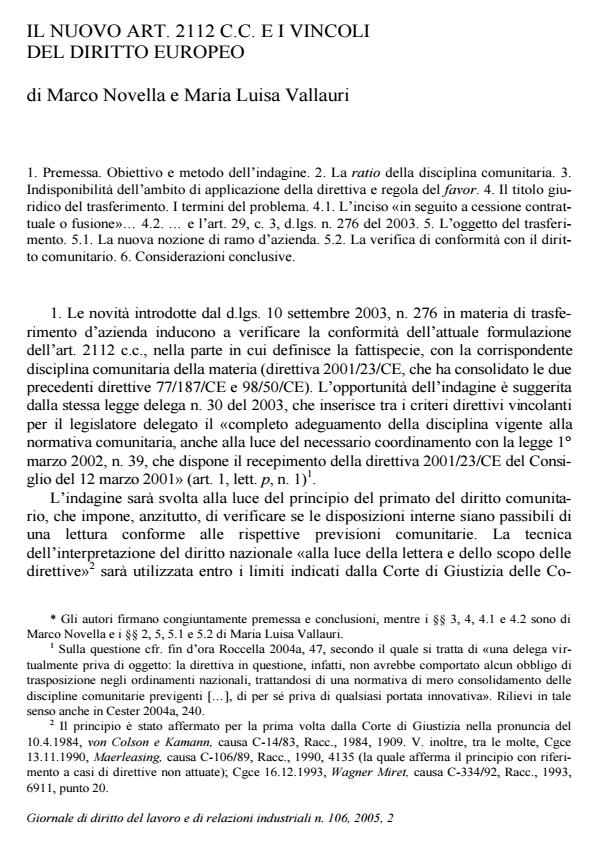 Anteprima articolo