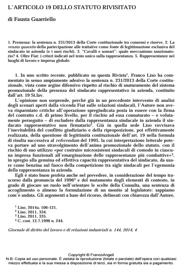 Anteprima articolo