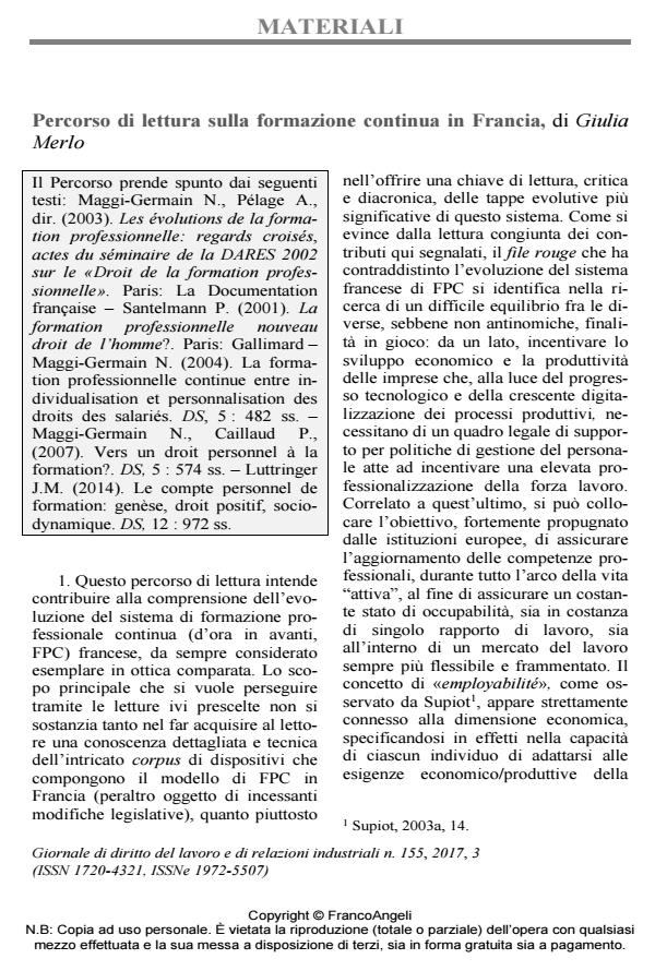 Anteprima articolo