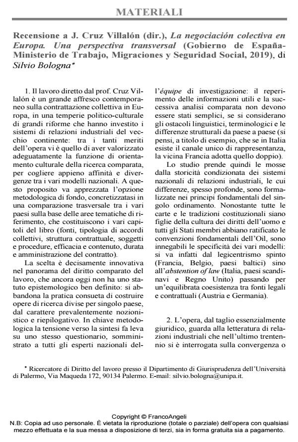 Anteprima articolo