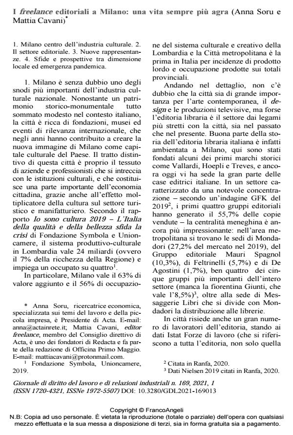 Anteprima articolo