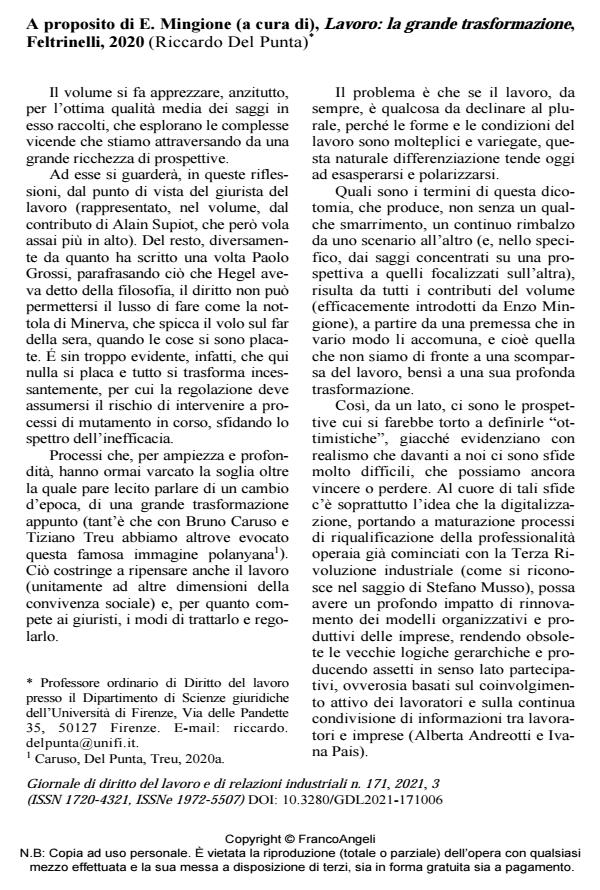 Anteprima articolo