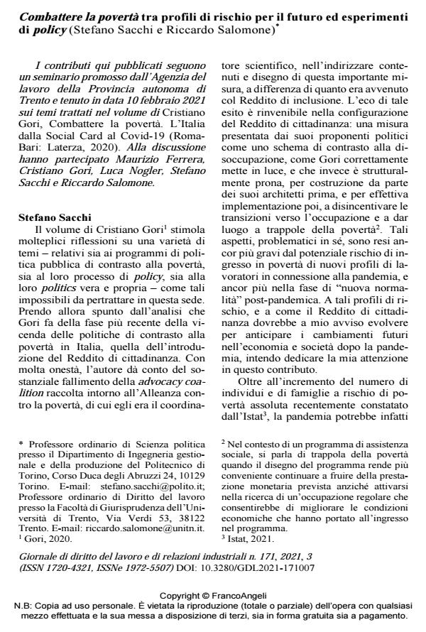 Anteprima articolo