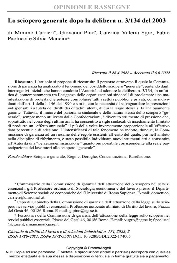 Anteprima articolo