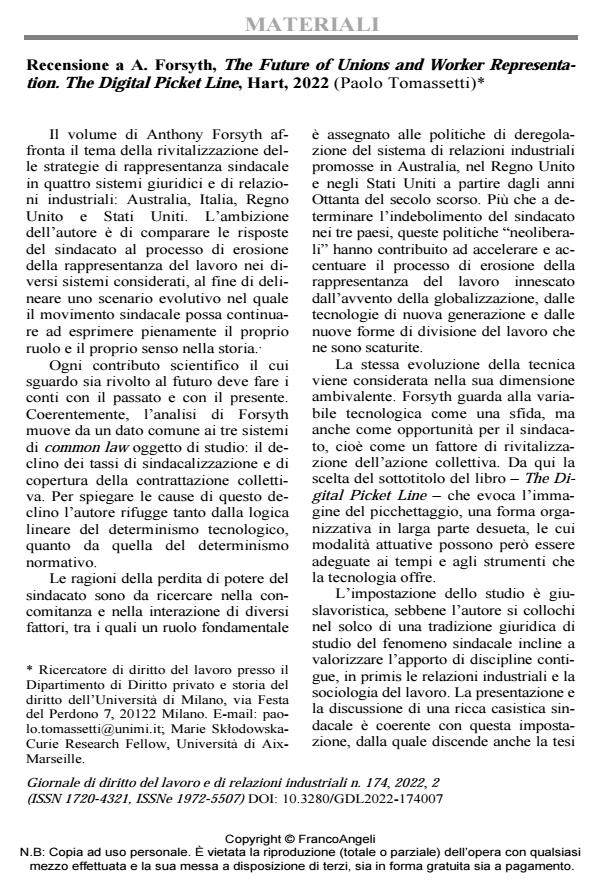 Anteprima articolo