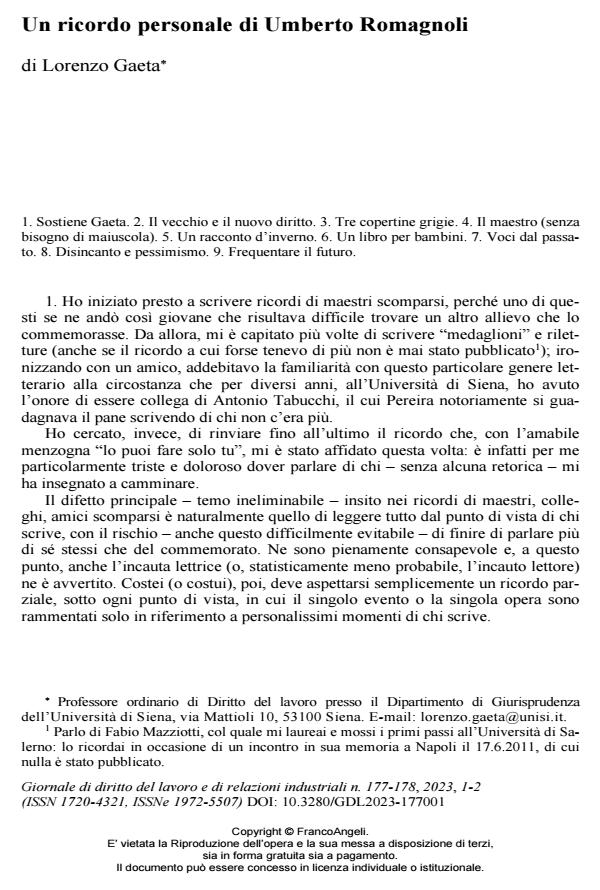 Anteprima articolo