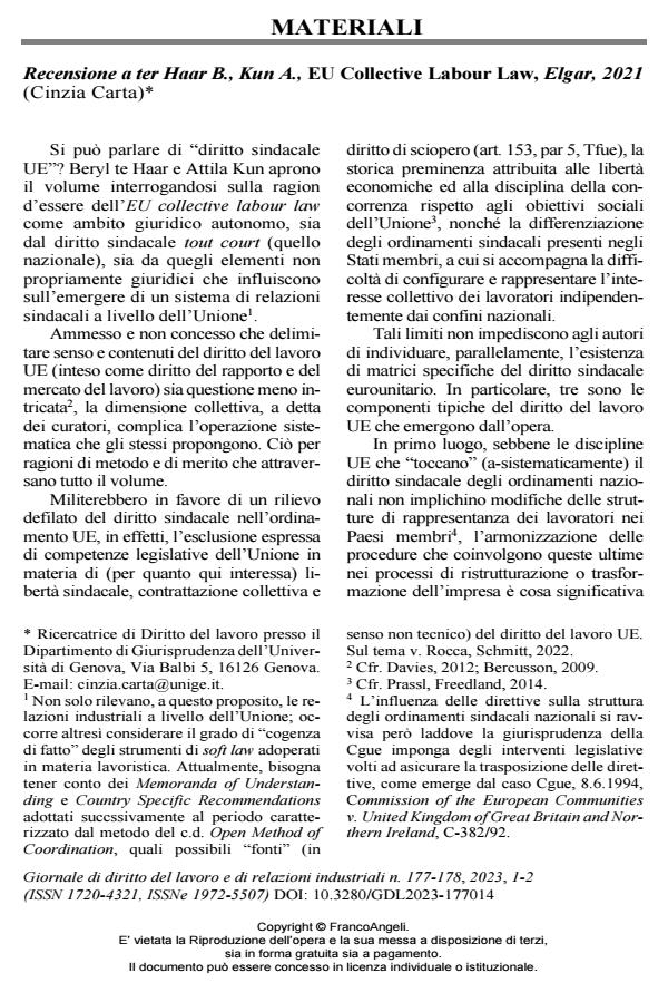 Anteprima articolo