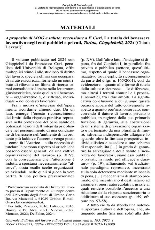 Anteprima articolo