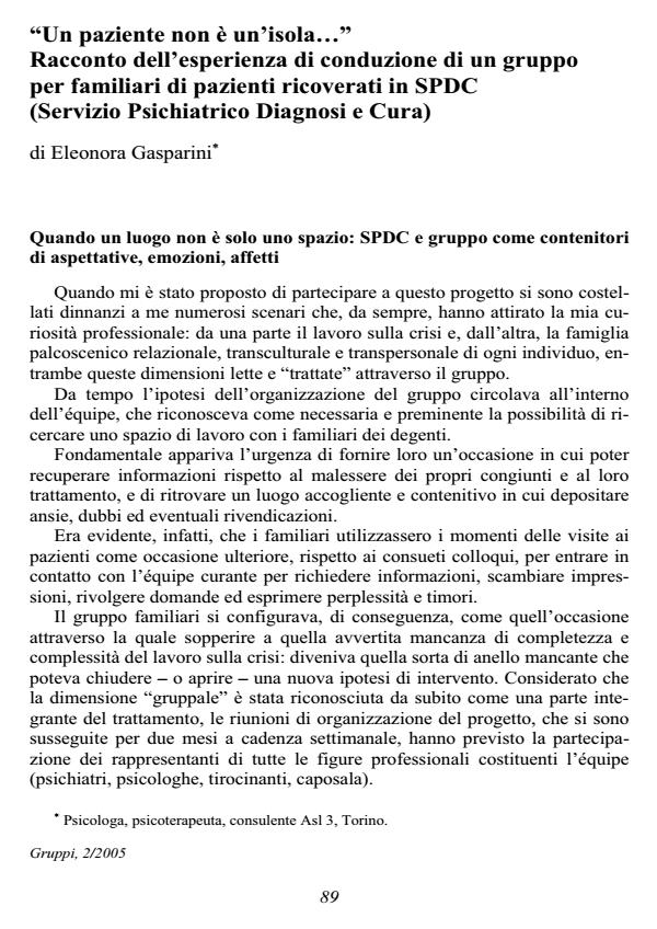 Anteprima articolo