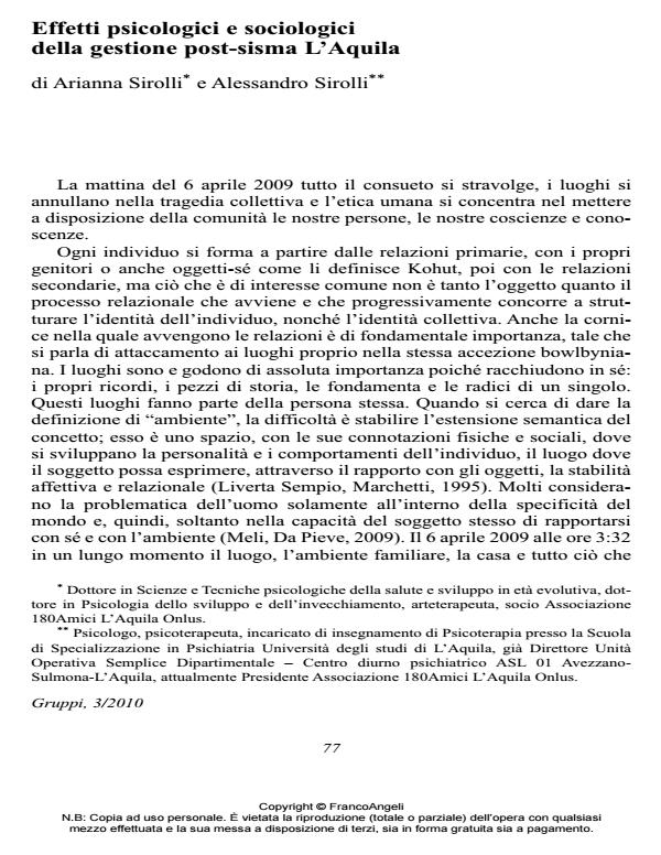 Anteprima articolo