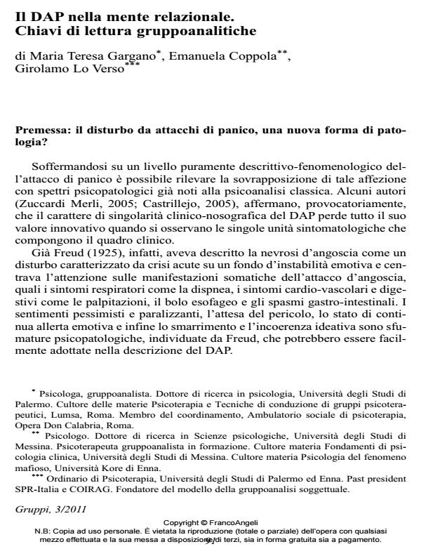 Anteprima articolo