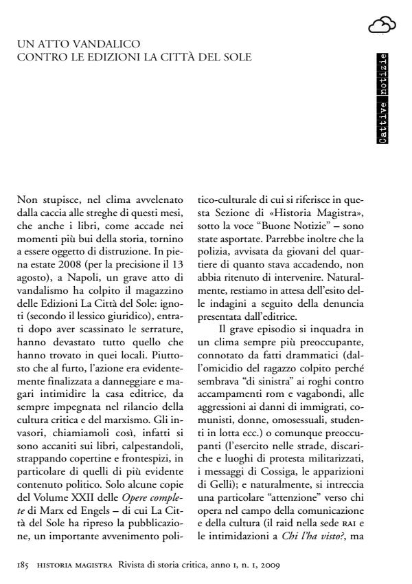 Anteprima articolo