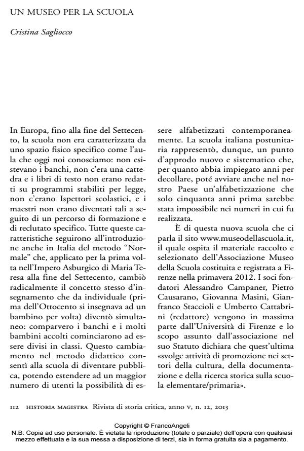 Anteprima articolo