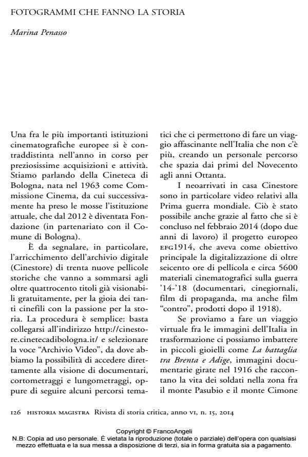 Anteprima articolo