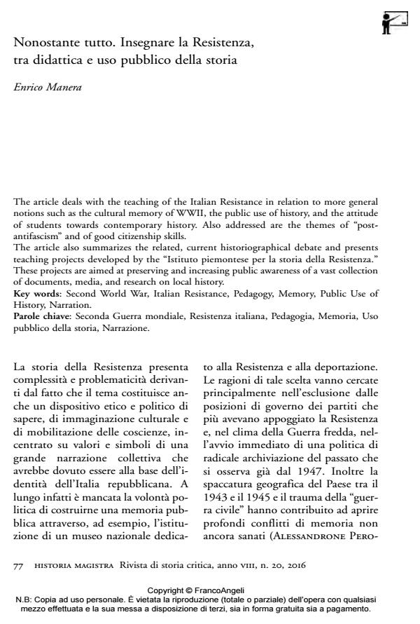 Anteprima articolo