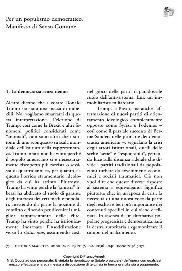 Anteprima articolo