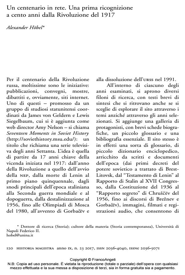 Anteprima articolo