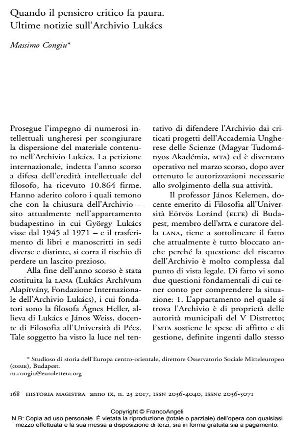 Anteprima articolo