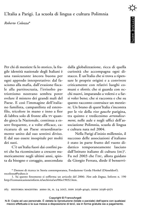 Anteprima articolo