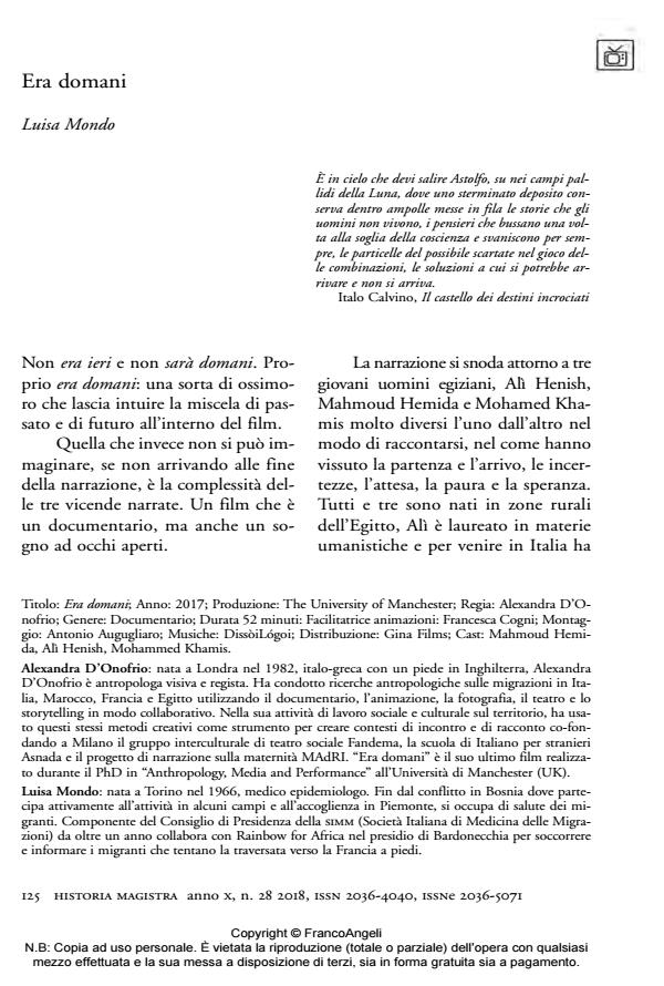 Anteprima articolo