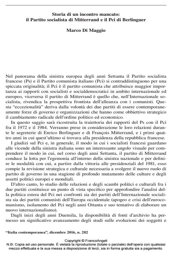 Anteprima articolo