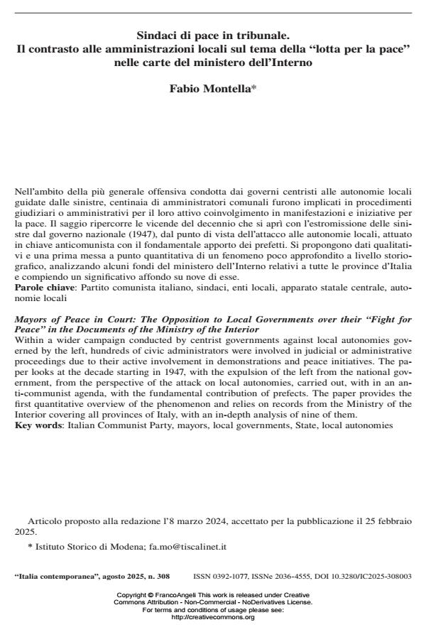 Anteprima articolo
