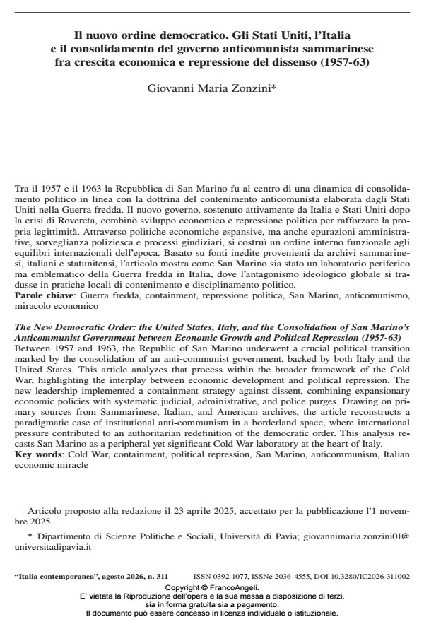 Anteprima articolo