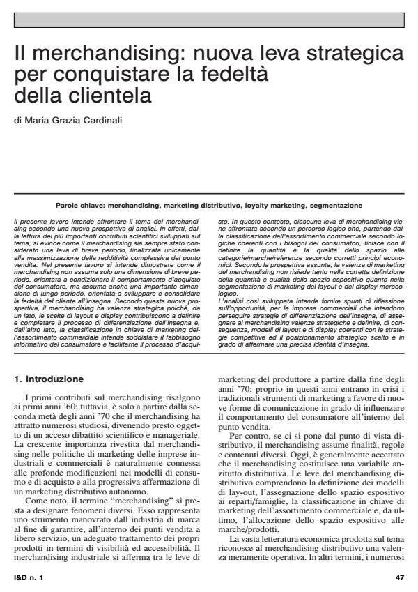 Anteprima articolo