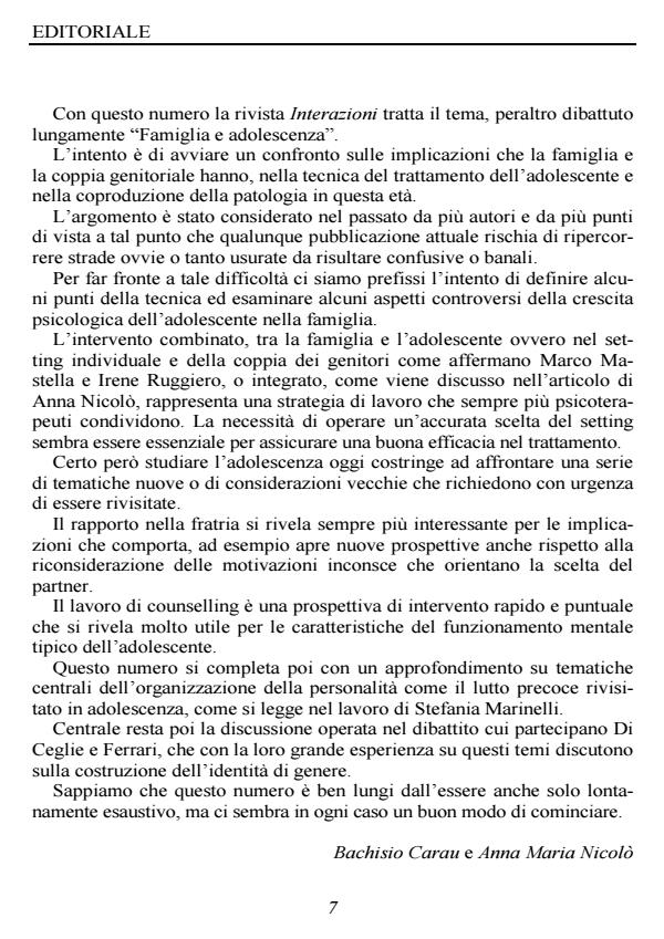 Anteprima articolo