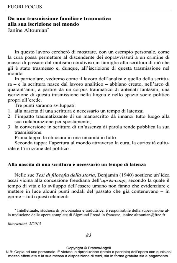 Anteprima articolo