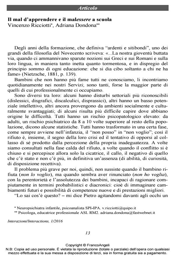 Anteprima articolo