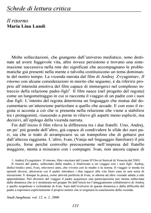 Anteprima articolo