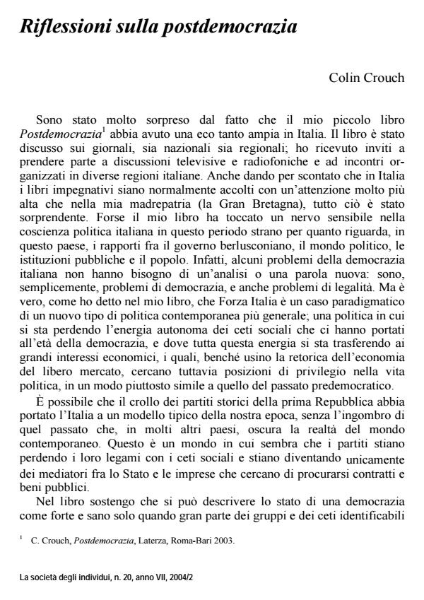 Anteprima articolo