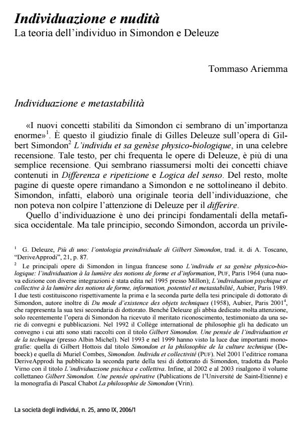 Anteprima articolo