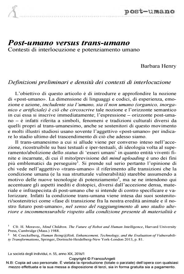 Anteprima articolo