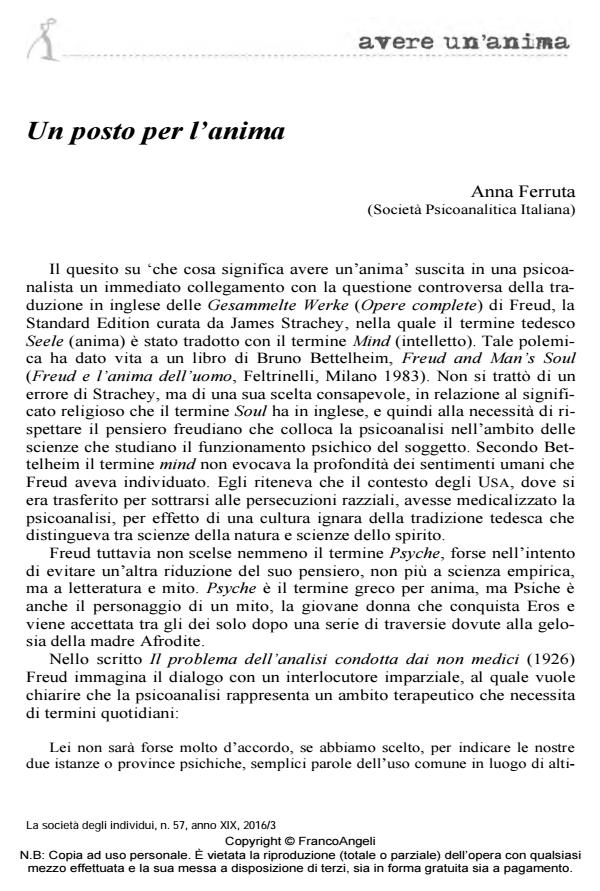 Anteprima articolo