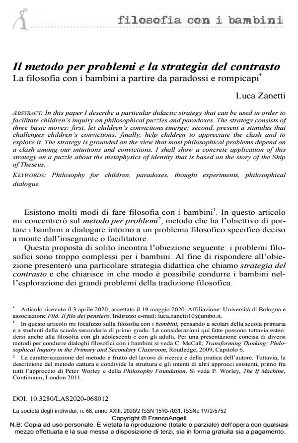 Anteprima articolo