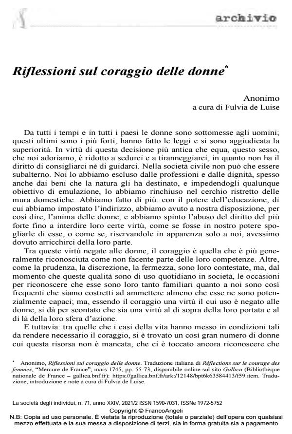 Anteprima articolo