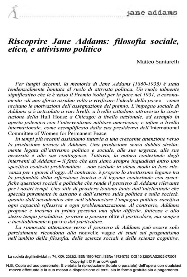 Anteprima articolo