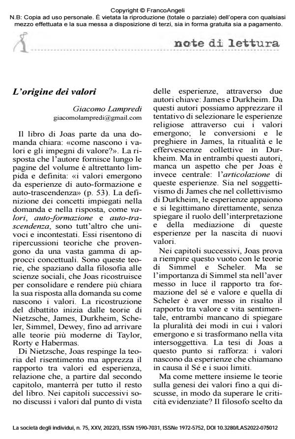 Anteprima articolo