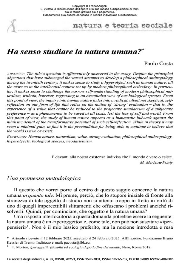 Anteprima articolo